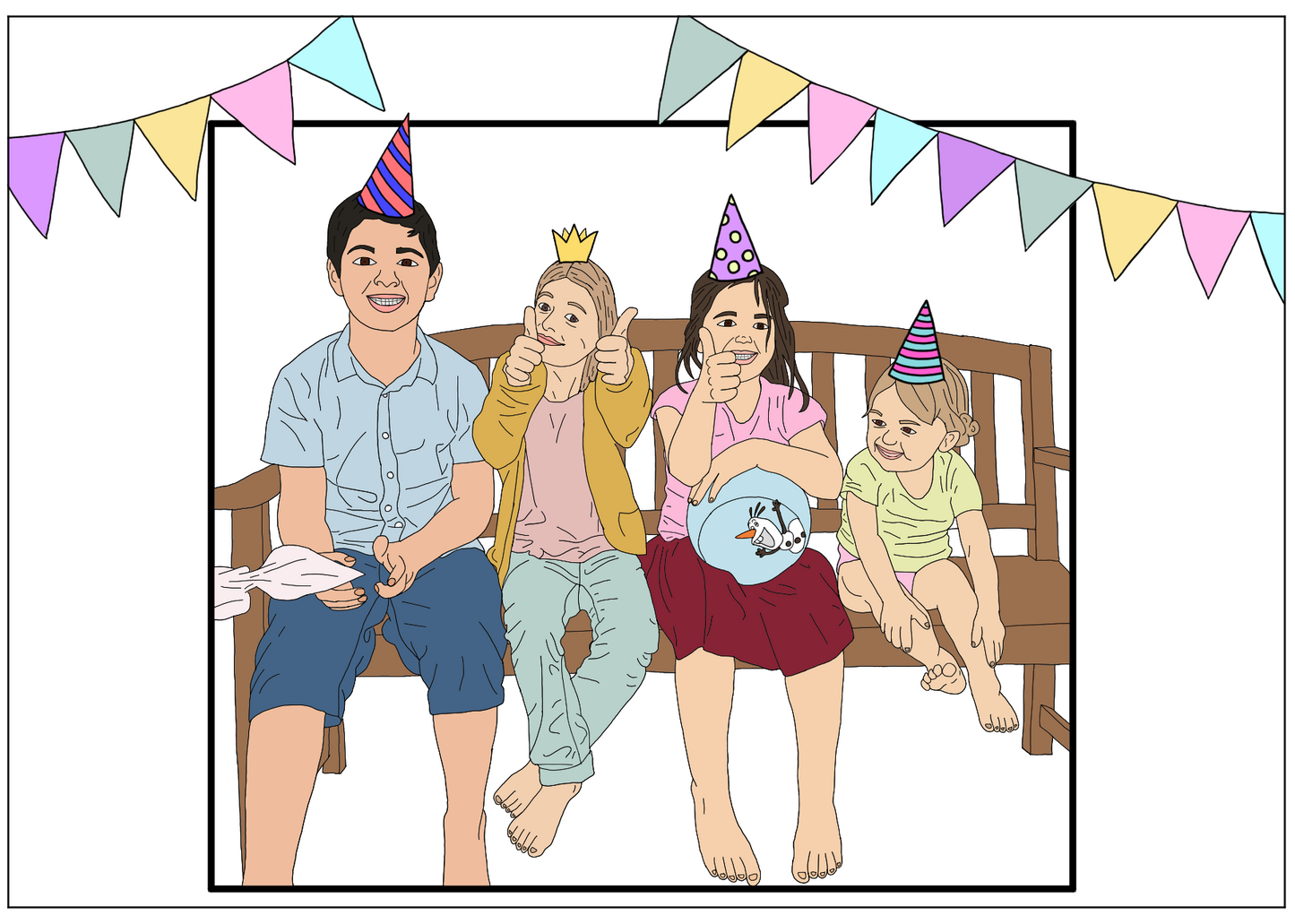 Gepersonaliseerde fotokaart