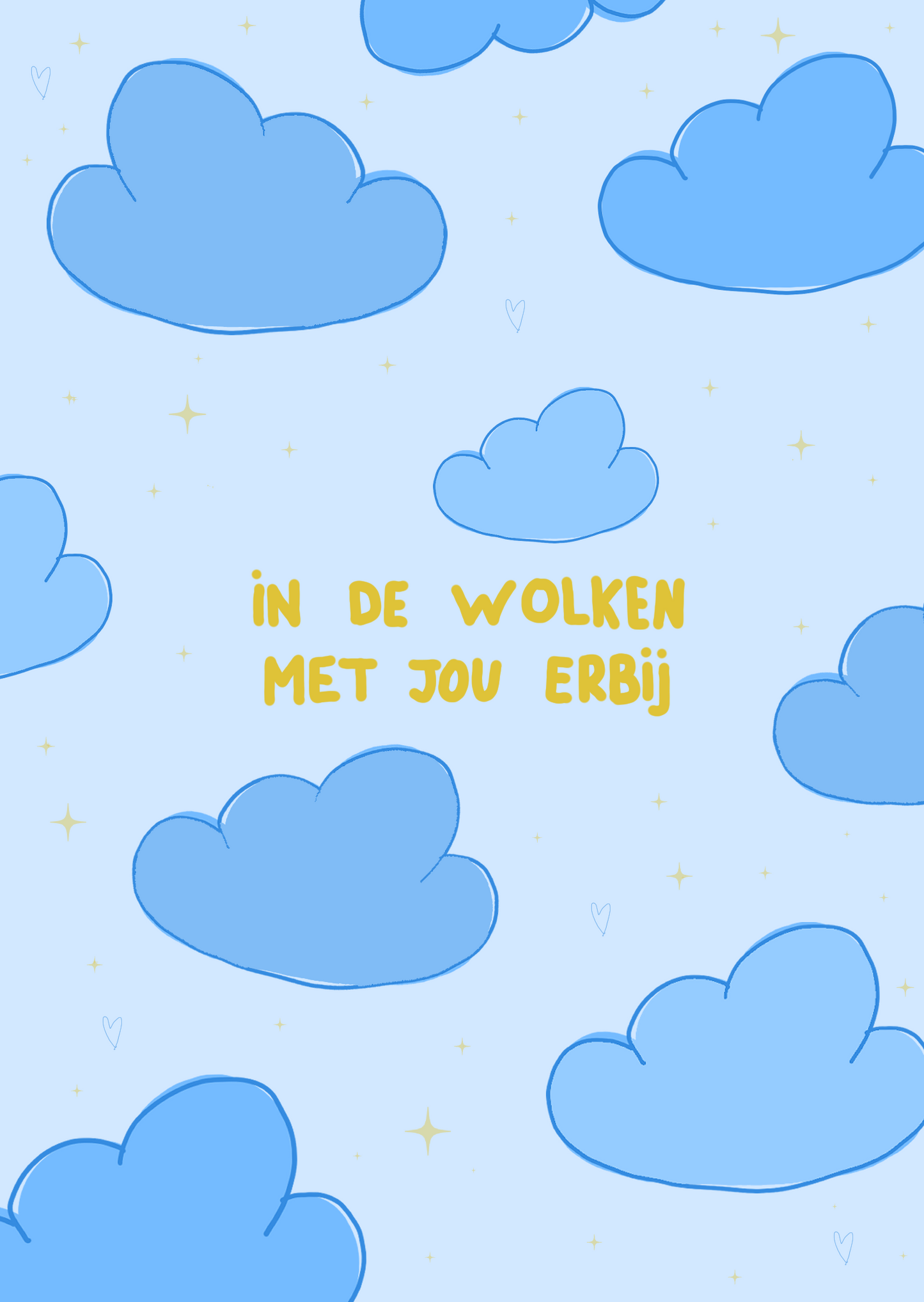 In de wolken met jou erbij